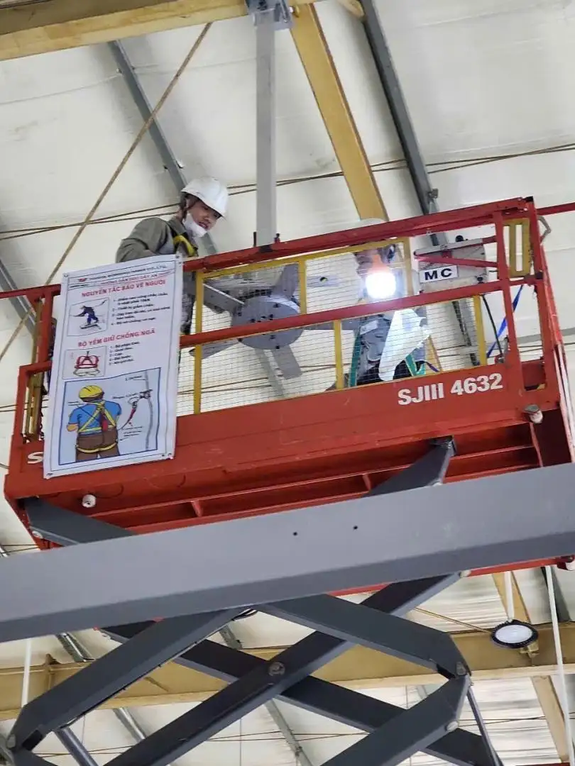 Thi công cải tạo nhà xưởng Toyota Boshoku do Sora Electric Vietnam thực hiện