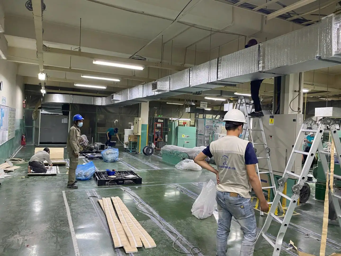 Thi công nhà xưởng NISSEI